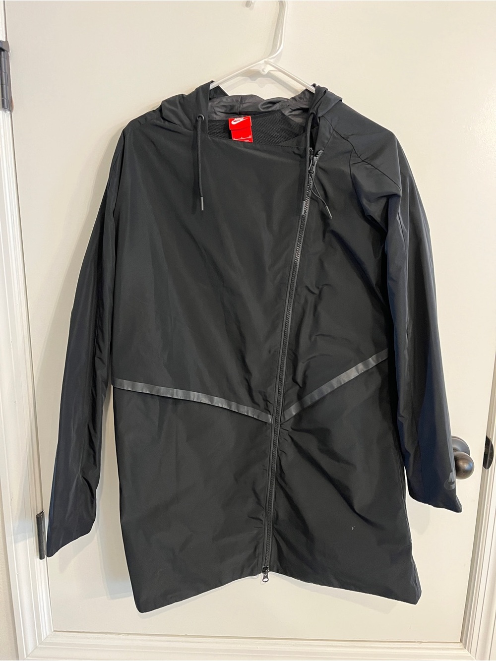 Women’s size small Nike Sportswear Bonded Parka Black Full Zip Jacket